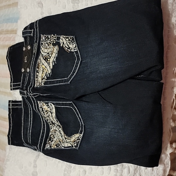 Miss Me Women's Dark Blue Jeans - Picture 6 of 10